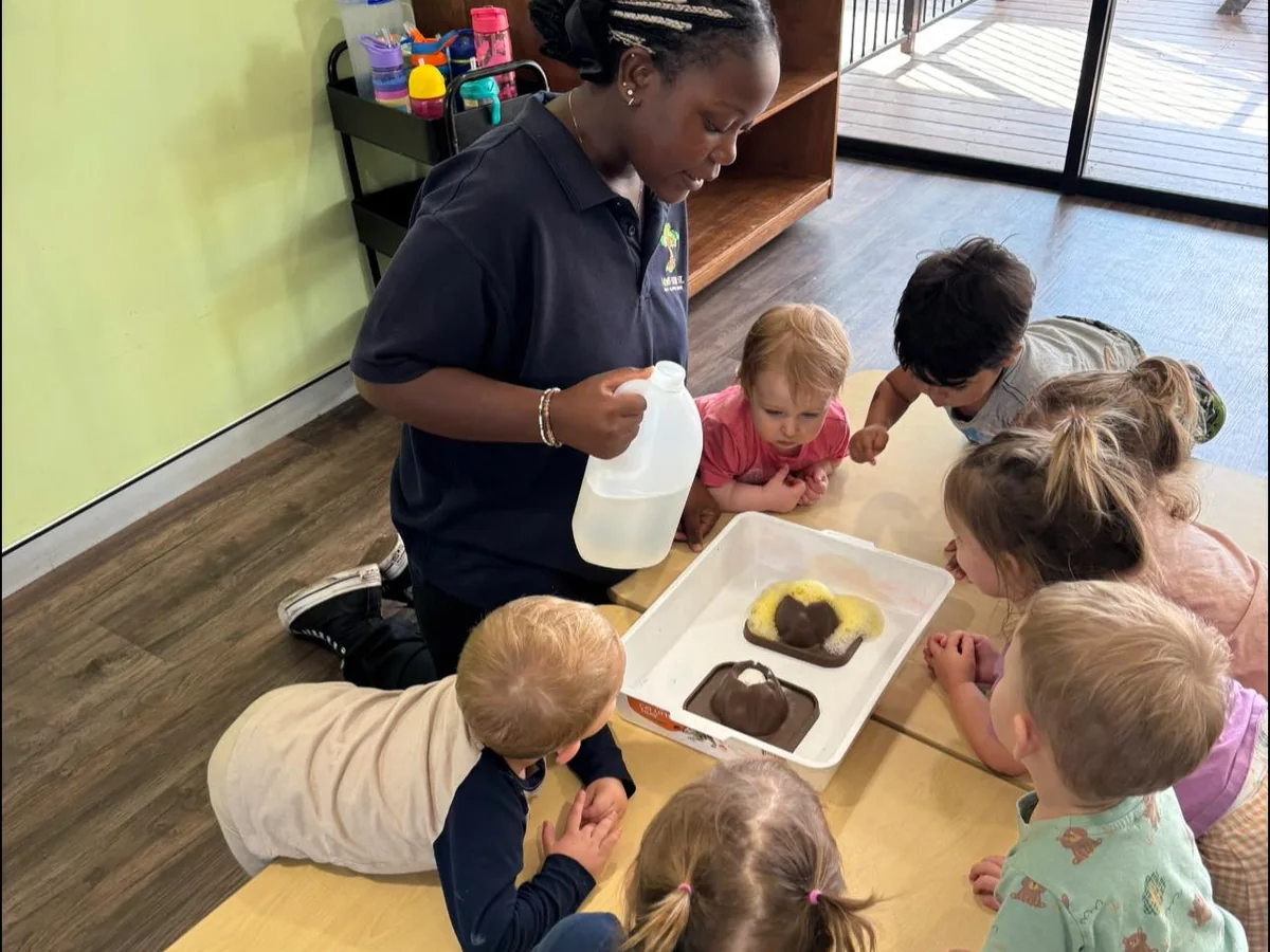Hawthorn Street children and educators learning together